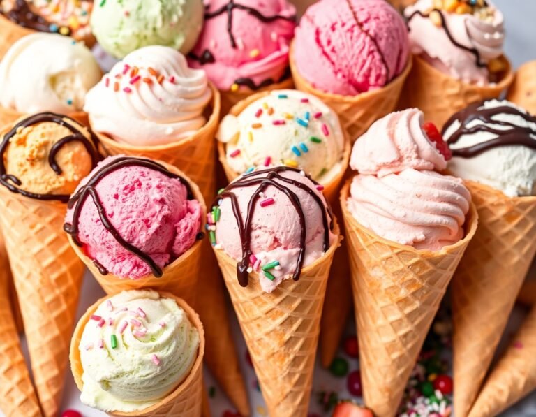 ice cream cone edibles