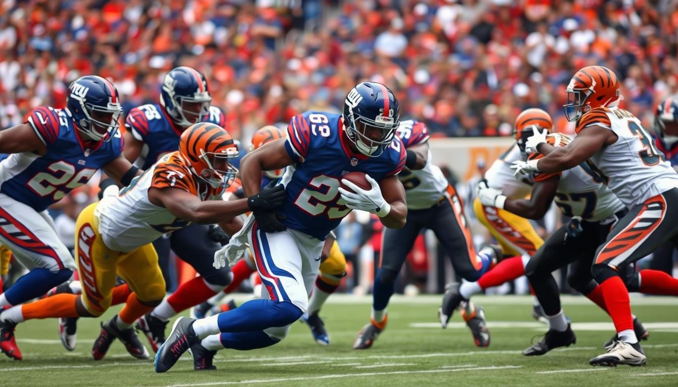 new york giants vs bengals match player stats