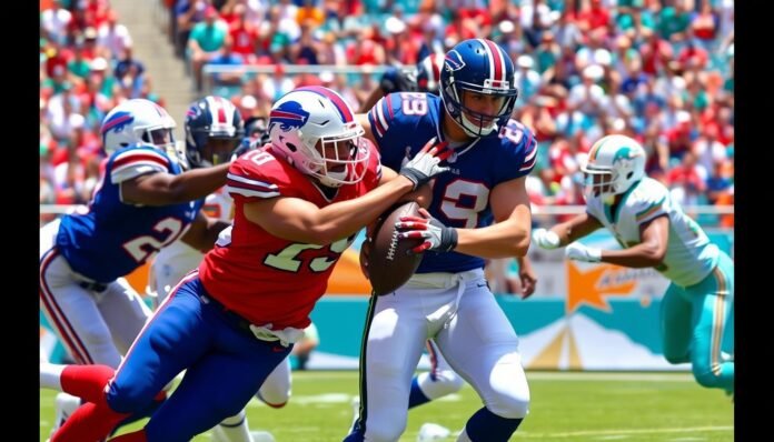 buffalo bills vs miami dolphins match player stats