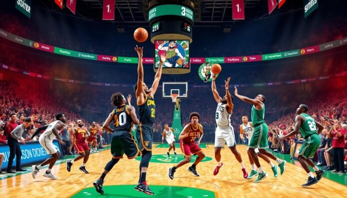 cleveland cavaliers vs boston celtics match player stats