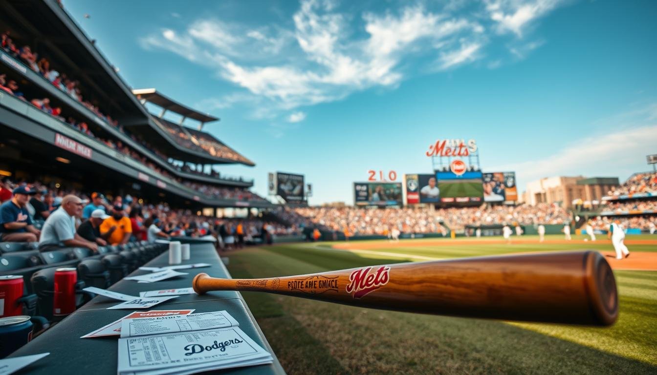 mets vs dodgers match player stats