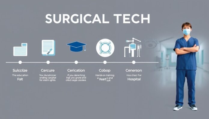 how long does it take to become a surgical tech