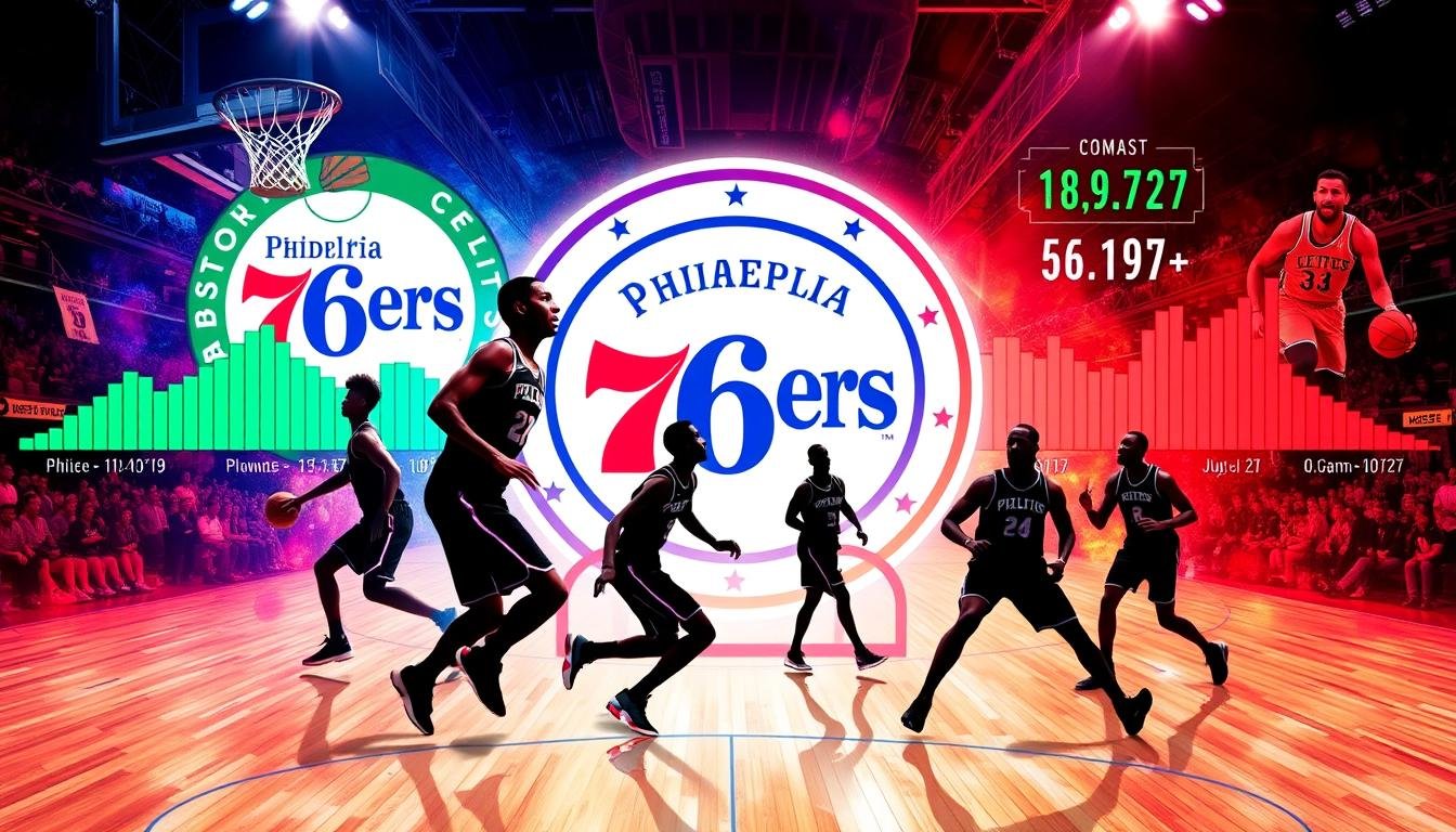 76ers vs boston celtics match player stats