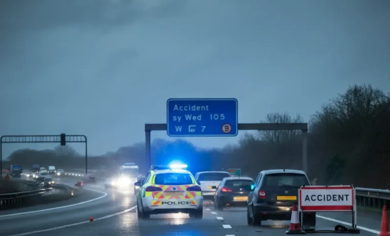 m6 crash