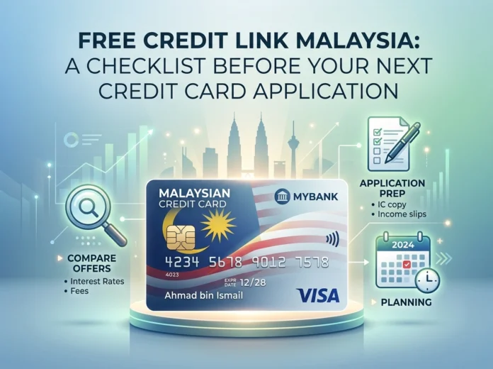 Free Credit Link Malaysia: A Checklist Before Your Next Credit Card Application
