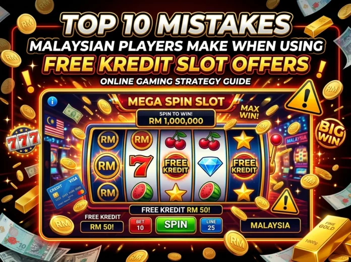 Top 10 Mistakes Malaysian Players Make When Using Free Kredit Slot Offers
